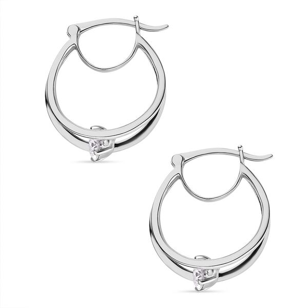 Tanzende Moissanit-Ohrringe - 0,65 ct. image number 4