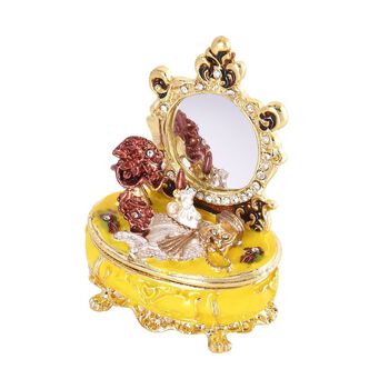 Schminkspiegelkasten Deko Schmuckdose, Gr&ouml;&szlig;e 7x4x8.5cm