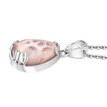 D&rsquo;Joy AA Natrolith Anh&auml;nger mit 50cm Kette - 5,81 ct.