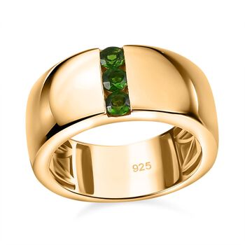 Nat&uuml;rlicher Chromdiopsid Ring - 0,47 ct.