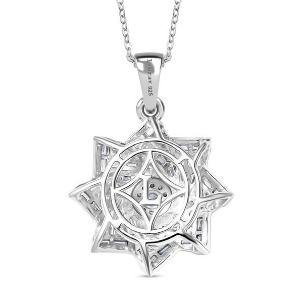 Lab Grown Diamant SI-GH Schmuckset ca. 50 cm 925 Silber rhodiniert ca. 1,00 ct. image number 4