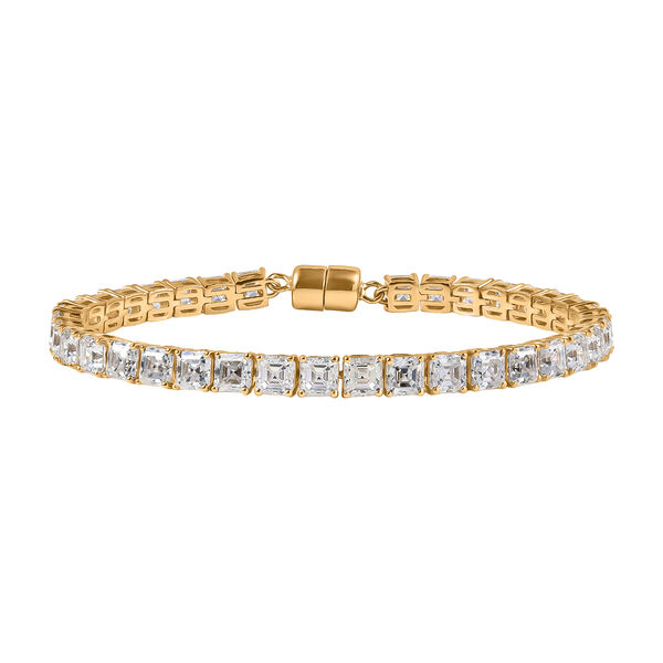 D'Joy Moissanit 20cm Armband - 24,23 ct.