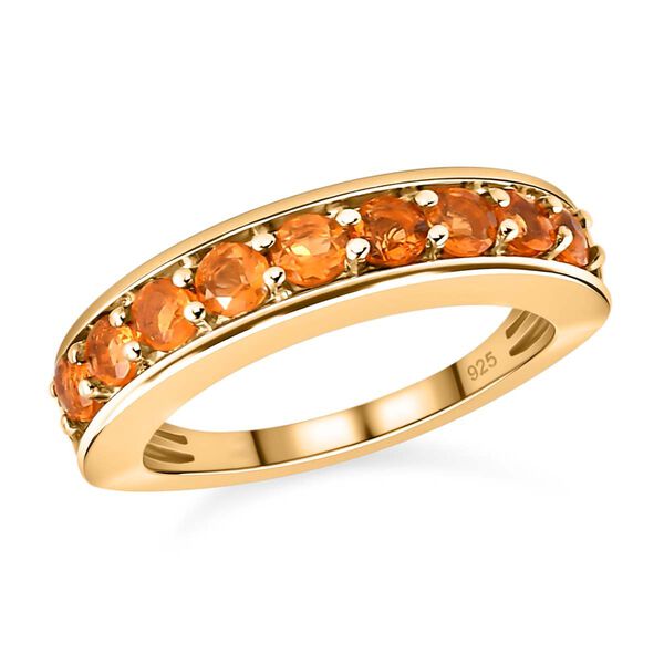 Salamanca Feueropal-Half-Eternity-Ring - 0,66 ct. image number 4