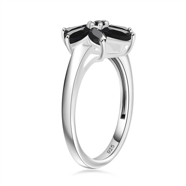 Schwarzer Spinell-Ring  - 1,24 ct. image number 5