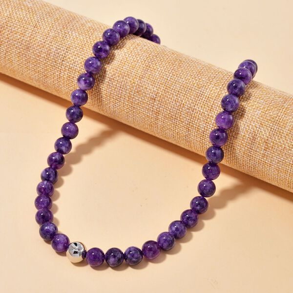 Afrikanische Amethyst-Halskette, 50 cm - 365 ct. image number 2