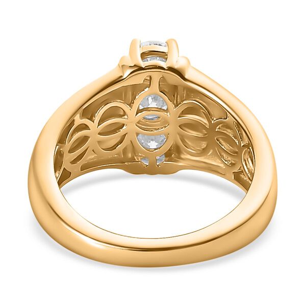 Moissanit Ring - 0,68 ct. image number 6