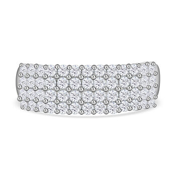 RHAPSODY  SGL zertifizierter SI GH Diamant-Ring in 950 Platin - 1 ct.