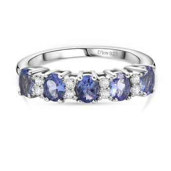 D'Joy Tansanit und Zirkon Ring - 1 ct.