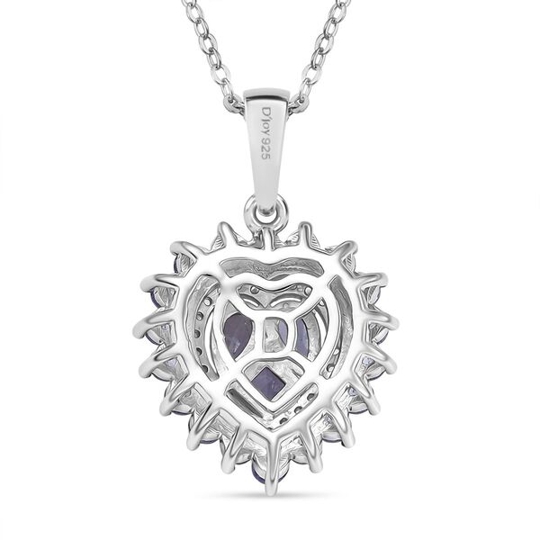 D'Joy Tansanit Anhänger mit 50cm Kette - 1,68 ct. image number 5