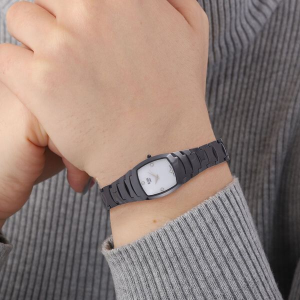 EON 1962 schweizes Uhrwerk, schwarz image number 3