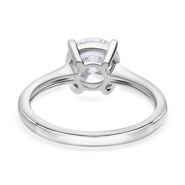LUXURIANT SGL zertifizierter VS-EF Labor Rundschliff Diamant Ring in 950 Platin - 2 ct. image number 13