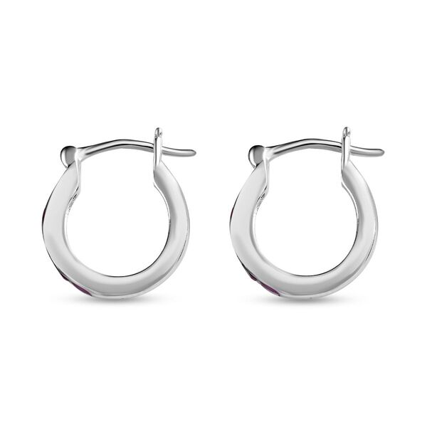 Afrikanische Rubin-Creolen - 1,28 ct. image number 3