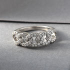 Moissanit Ring- 0,38 ct. image number 1
