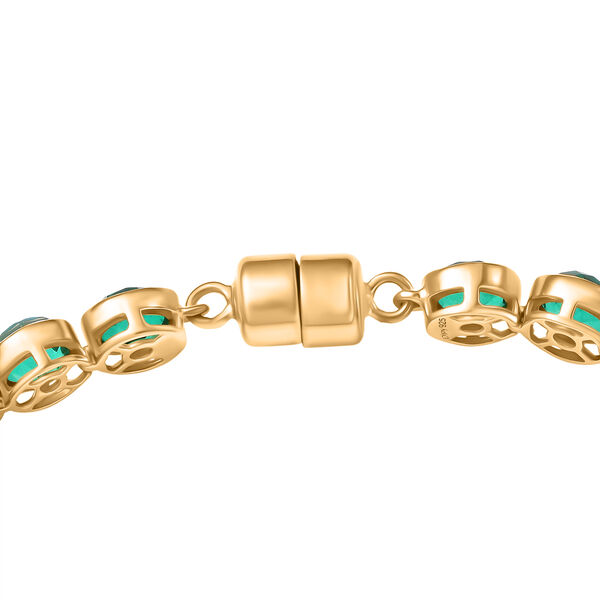D'Joy Pfau Triplett Quarz 20cm Armband - 22,70 ct. image number 4