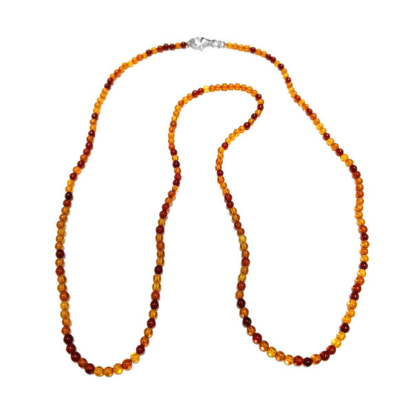 AA nat&uuml;rliche baltische Bernstein Halskette, 56 cm