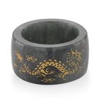 Natürlicher Olmek Jadeit Ring 16 cm ca. 35,00 ct.