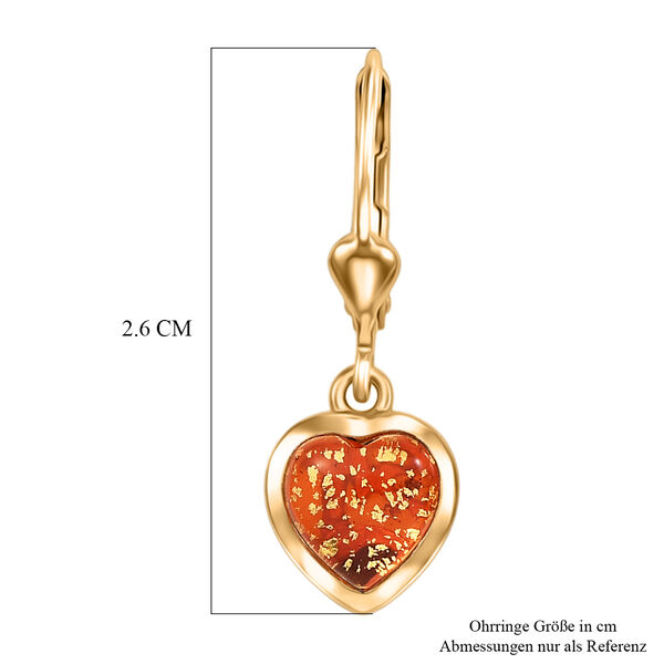 GP Whispers of Murano Kollektion - Murano aus Italien, Kanchanaburi Blauer Saphir Ohrringe 925 Silber 750 Gelbgold vermeil 2.69 ct image number 7
