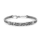 Royal Bali Kollektion - 925 Silber Drachen Armband ca. 16.5 cm ca. 13,3g