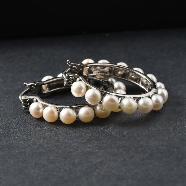 EverTrue S&uuml;&szlig;wasserperle Creolen image number 1