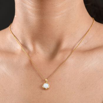 D'Joy AA nat&uuml;rlicher, &auml;thiopischer Welo Opal Anh&auml;nger - 0,75 ct.