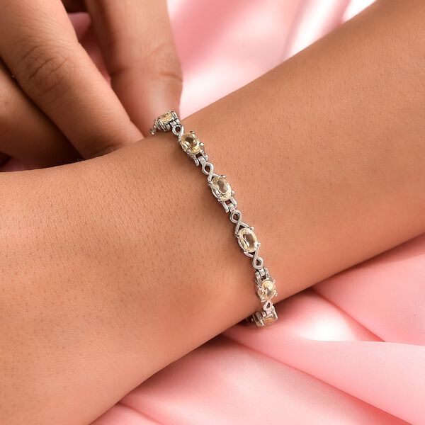 Citrin Armband ca. 19 cm  ca. 3.89 ct image number 3