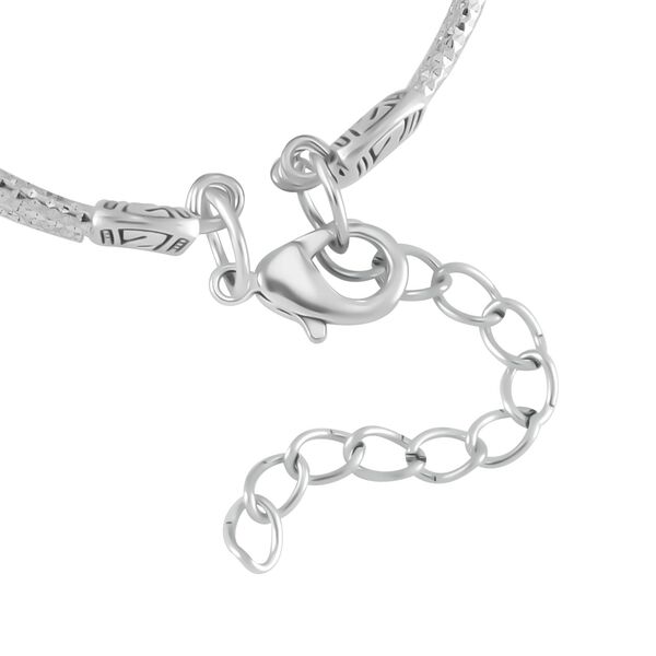 Mehrfarbiges Achat-Armband, 18 cm - 68,50 ct. image number 5