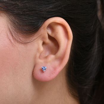 Tansanit Ohrringe - 0,67 ct.