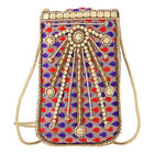 Handgefertigte Brokat Handtasche, Mehrfarbig image number 0