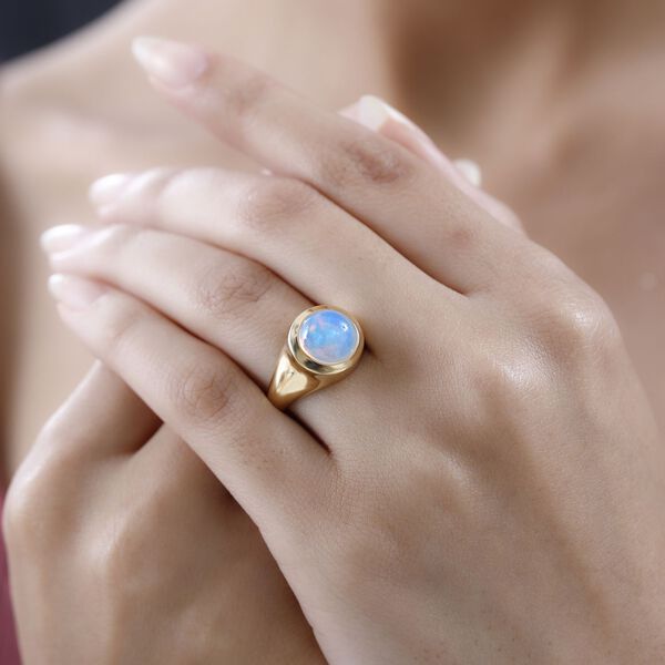 Nat&uuml;rlicher, &auml;thiopischer Welo Opal-Ring - 2,47 ct. image number 1