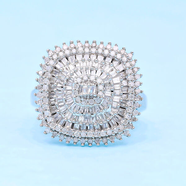 Cluster Diamant Ring - 1 ct. image number 2