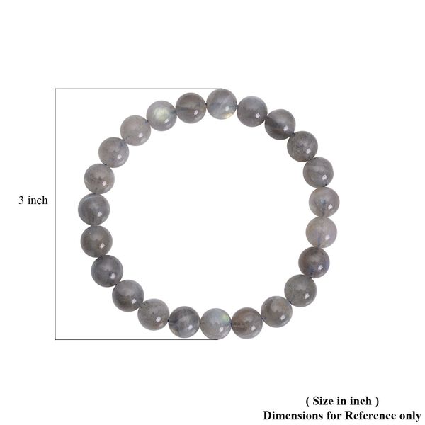 Labradorit-Armband, 18 cm, ca. 121,00 ct image number 2