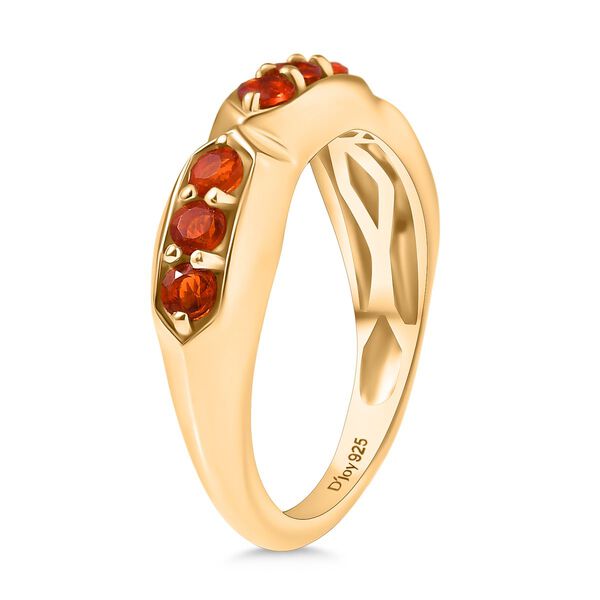 D'Joy AAA Blaze Feueropal Ring - 0,42 ct. image number 5