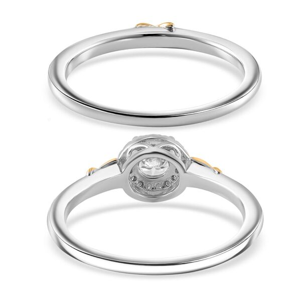 Moissanit Ringset, ca. 0,56 ct. image number 5