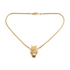 D'Joy AAA Goldene Südsee Perle Halskette ca. 45 cm 925 Silber