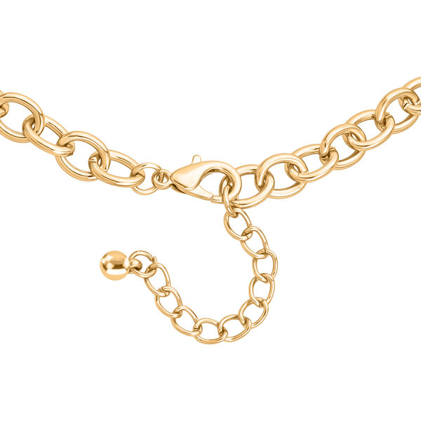 Gelb Halskette ca. 50 cm + 5 cm Extender, ca. 59,30g image number 5