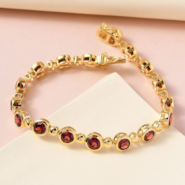 Nat&uuml;rliches Mosambik Granat-Armband, 20 cm - 17,10 ct. image number 2