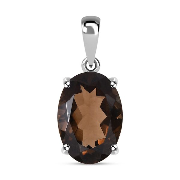 2er-Set, Rauchquarz-Ring und Anhänger - 10,97 ct. image number 6