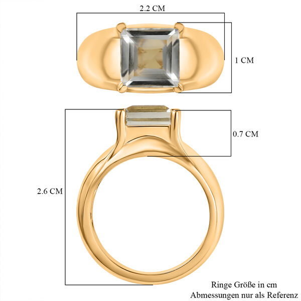 Prasiolith Ring - 2,66 ct. image number 7