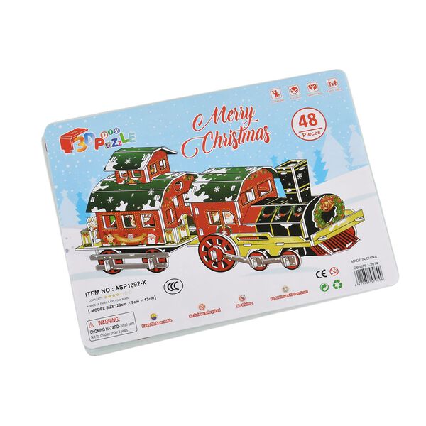 DIY 3D Set Zug zum Basteln und Dekorieren image number 8