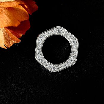 J Francis gefertigt mit SWAROVSKI- Swarovski Zirkonia Anh&auml;nger