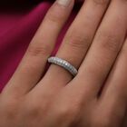 Diamant Ring 925 Silber Platin-Überzug image number 2