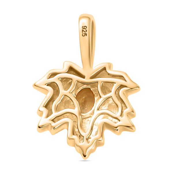 AA natürlicher goldener Tansanit Anhänger, ca. 0,35 ct. image number 5