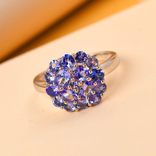 Tansanit Ring - 1,70 ct. image number 2