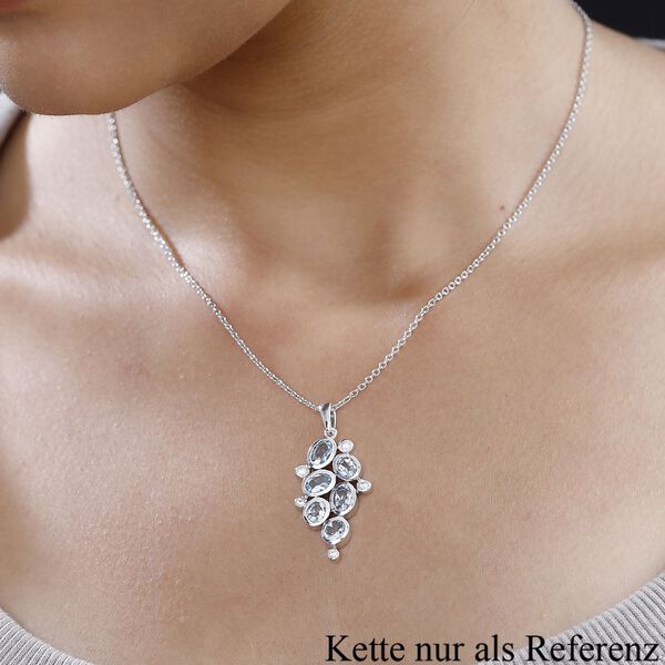 AA Aquamarin Anh&auml;nger, ca. 2,17 ct. image number 3