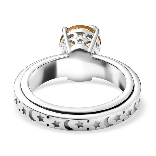 EVER TRUE AA Citrin Ring Nickelfreies Messing (Gr&ouml;&szlig;e 20.00) ca. 1,91 ct image number 6