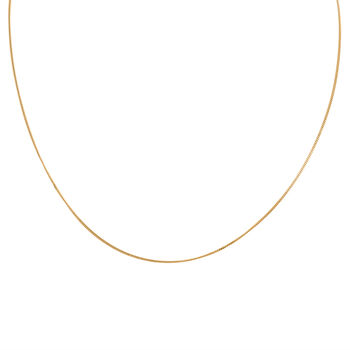 Verstellbare Panzerkette, ca. 50 cm, 585 Gold