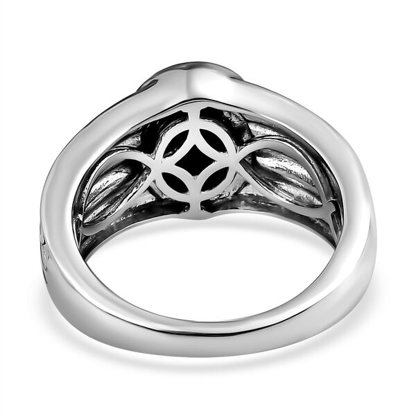 Boulder Opal Triplett Ring - 3 ct. image number 5