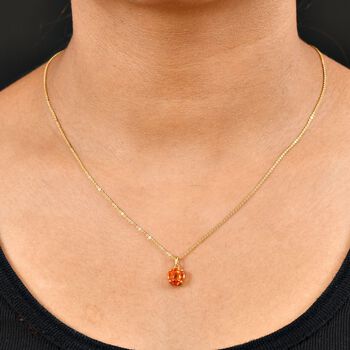 D'Joy AA Salamanca Feueropal Anh&auml;nger mit 50cm Kette - 0,48 ct.