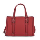 "lifestyle-Color:Burgundy size/Profile:Genuine Leather crossbody bag :wall(exterior);Genuine Leather. Lining(interior):polyester Pockets(exterior):zipped-2 ;Pockets(interior):zipped-2,Slip-1 Measurement(cm): 32*13*21cm shoulder strap:130cm"