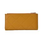 Brieftasche aus Kunstleder mit RFID Schutz, 19x19,5 cm, Orange